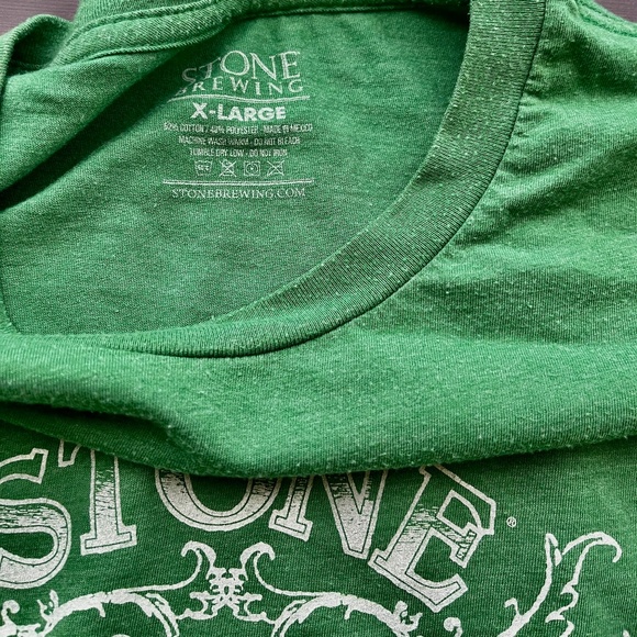 Stone Brewing “1996” Men’s Tee, XL, Kelly Green (New old stock, never worn) - Picture 2 of 2